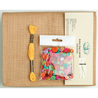 House of Crafts Fabric Craft Kit Button Bag (HC570)